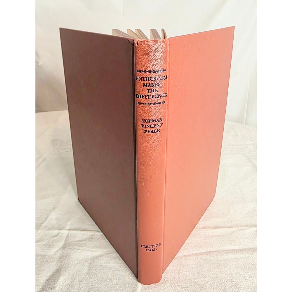 Enthusiasm Makes the Difference Norman Vincent Peale 1967 Prentice-Hall  HC